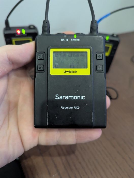 Saramonic uwmic9 бездротова система радіо петлички