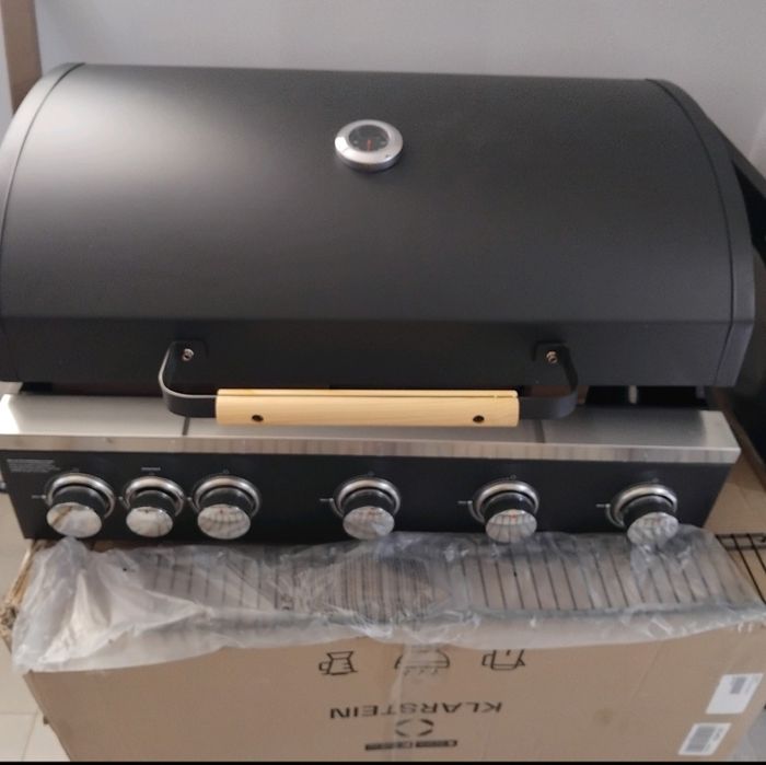 Klarstein газовий гриль пристрій для барбекю