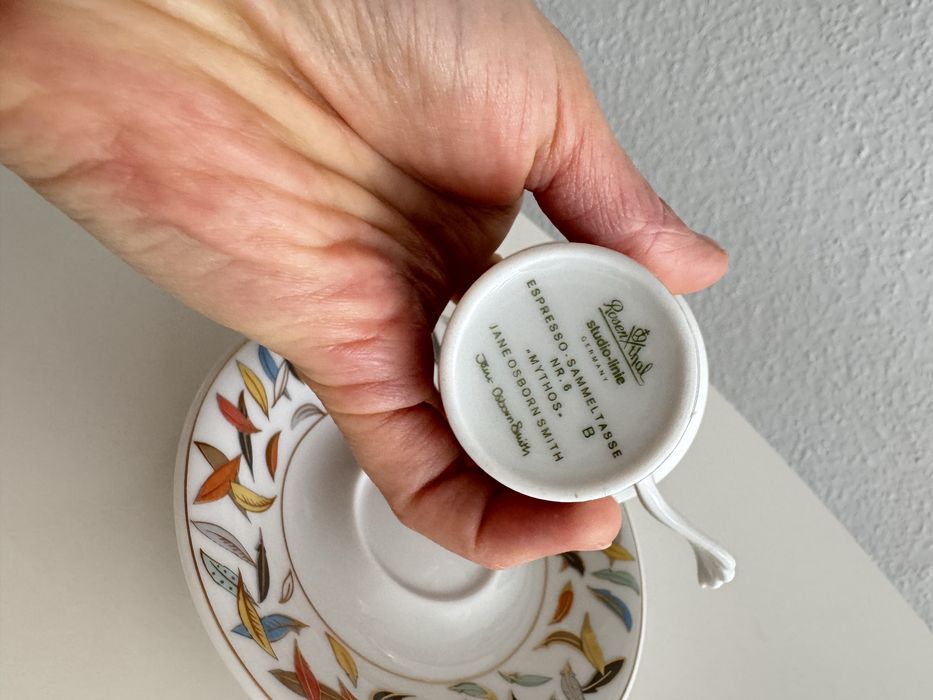 Filiżanka Rosenthal Mythos nr 6 Jane Osborn Smith