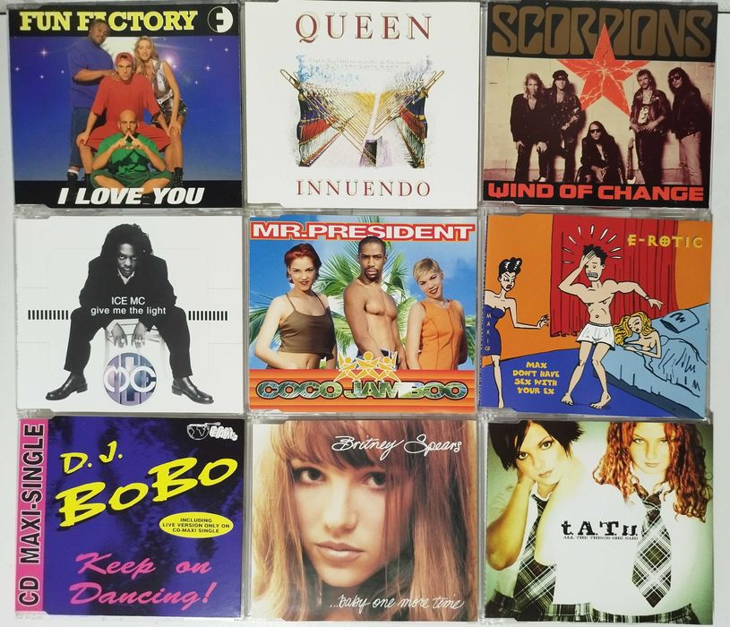 New 32. Фірмові CD Single, Maxi-Single - вiд 150 грн. Практично всі диски в стані NM/NM.