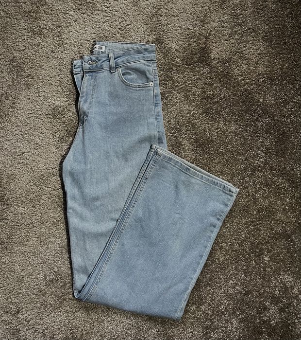 Джинси палоццо світло синього кольору