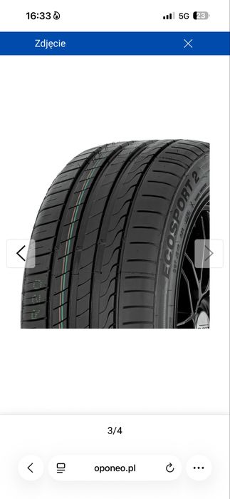 Opony letnie Imperial ecosport 2 275/35/20