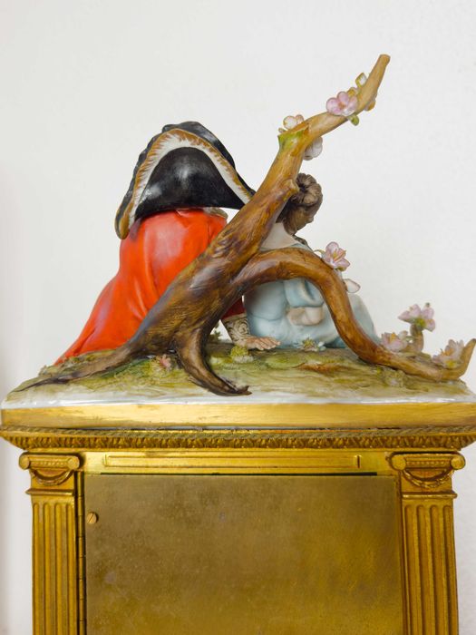 Relógio Bavária Capodimonte Porcelana Tiche, Século XX