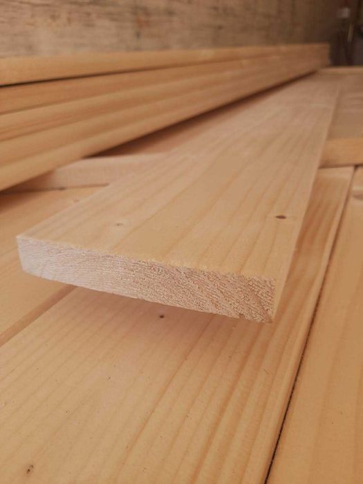 Deska podłogowa 2,8 cm gładka świerk strugana Śląsk