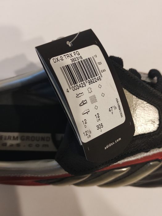 Adidas DX-2 TRX FG 47 1/3 – NOWE, korki piłkarskie, skóra