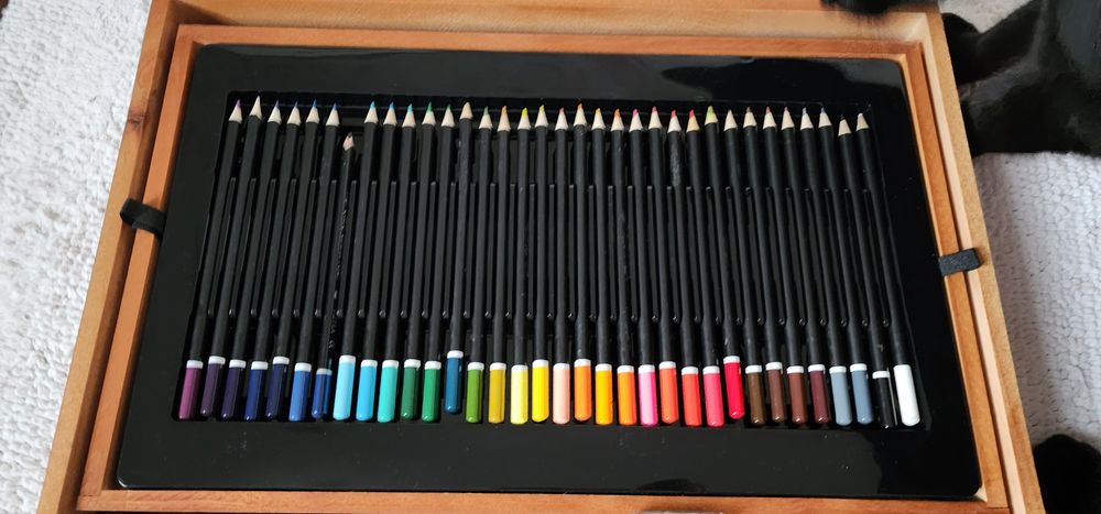 Великий набір для малювання, дерев'яний