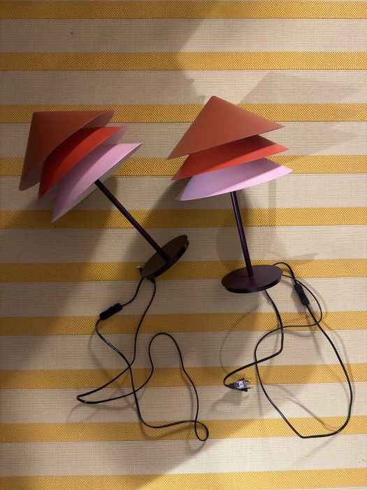 Zestaw 2 lamp stołowych IKEA x RAW Color TESAMMANS