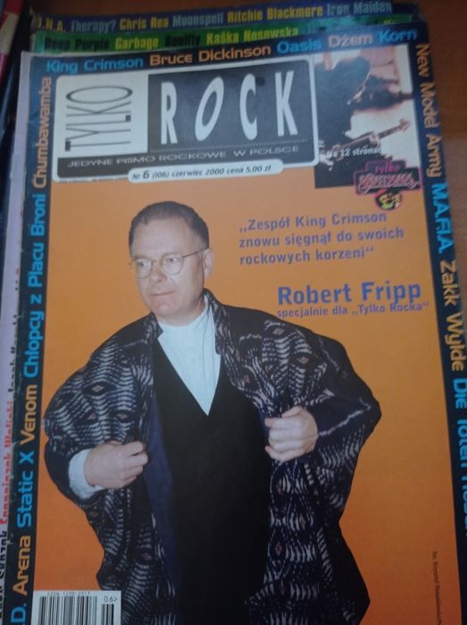 Czasopismo Tylko Rock.6,2000