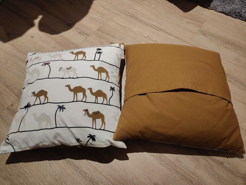 Ikea tilltalande 50x50 poszewki ręcznie haftowane