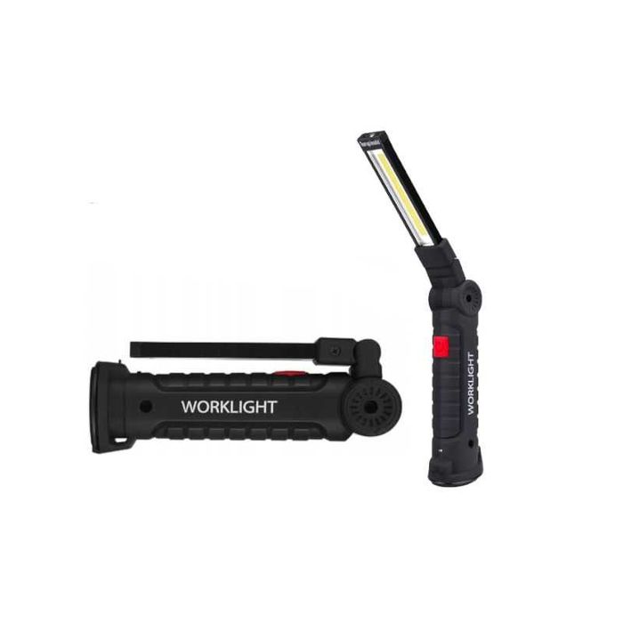 LAMPKA WARSZTATOWA latarka z magnesem USB 5w1 LED KD1234