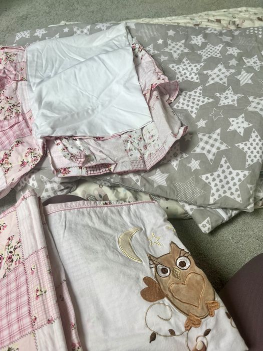 Wyprawka do łóżeczka niemowlecego