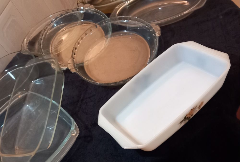 Travessas/Assadeiras em Vidro Pirex