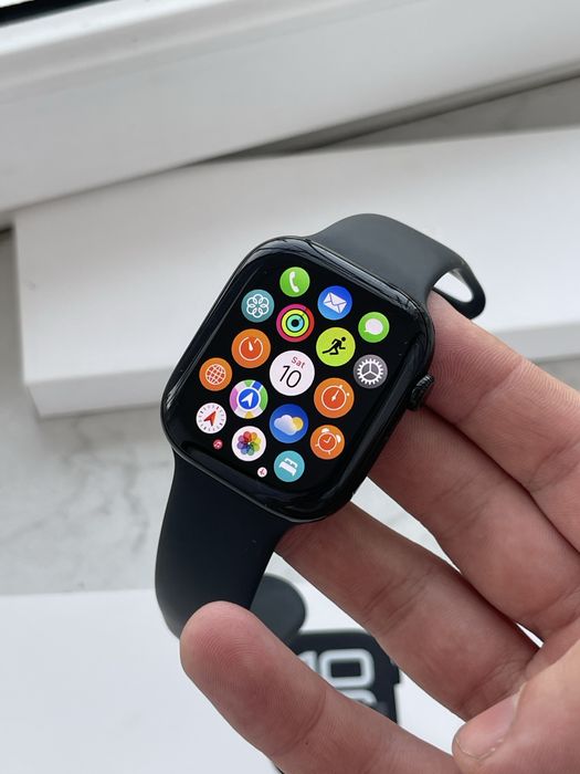 Apple Watch 10 46mm jet black | Повний комплект | Батарейка 98% |