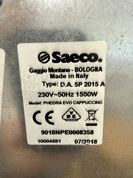 Ekspres gastronomiczny do kawy Saeco Heart of coffe