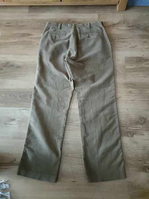 Spodnie Marks&Spencer L 34 31 bawełniane męskie xl vbawelna brązowe