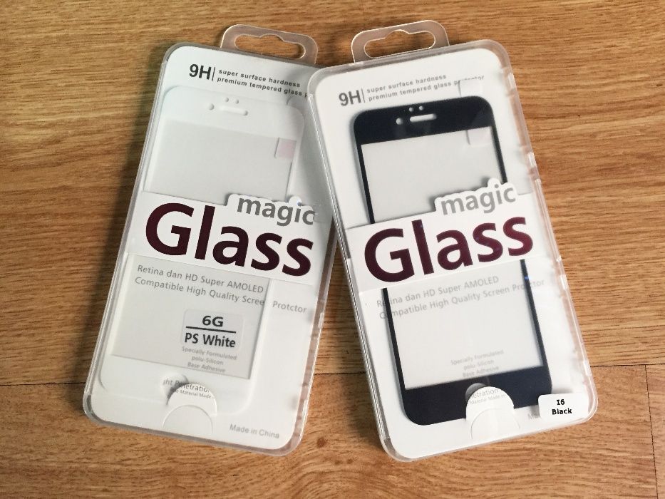 Película vidro temperado completa 3D iPhone 6/6P/7/7P/8/8P/X/XS/XR/Max