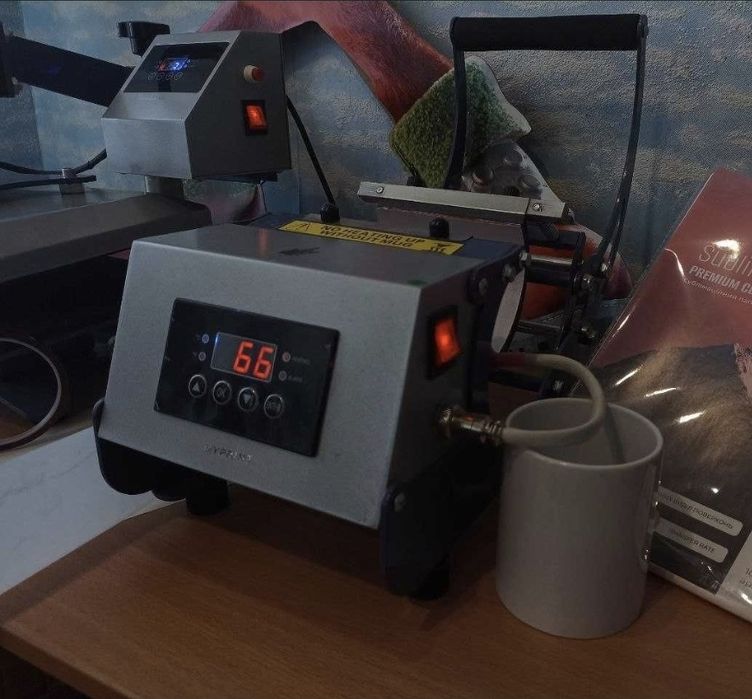 Термопрес для чашок AP1803 + 5 чашек в подарок