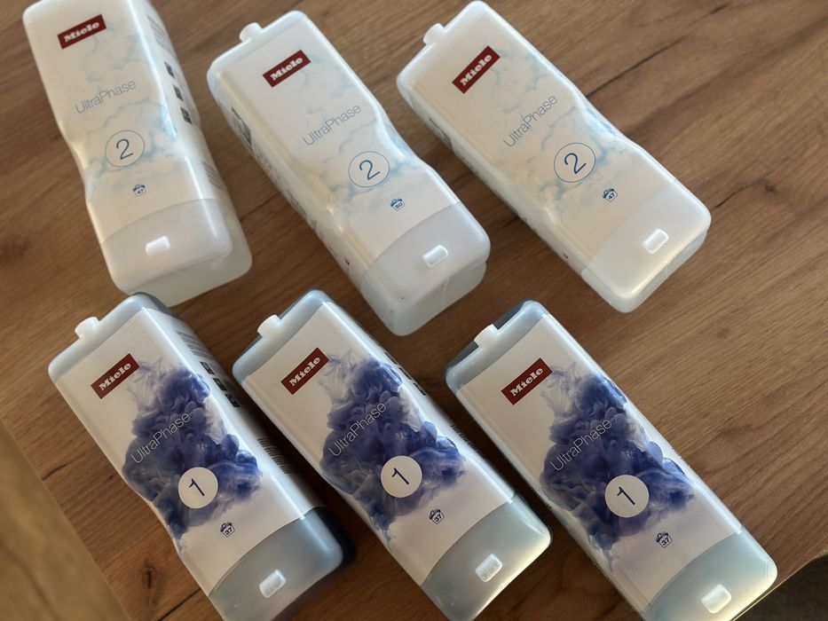 6 sztuk plynow Miele UltraPhase TwinDos