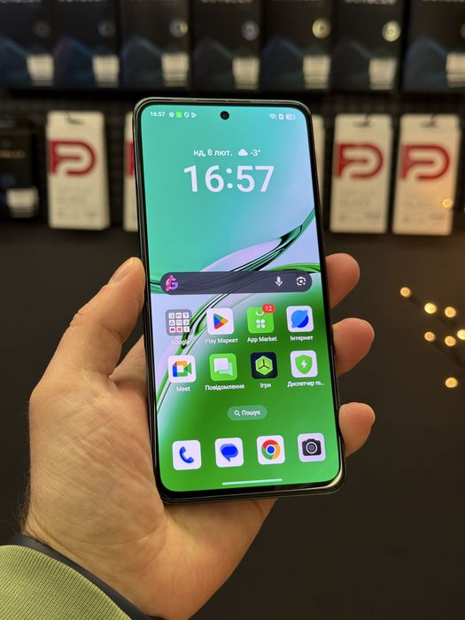Офіційний OPPO Reno12 F 5G 8/256Gb Black Green Магазин