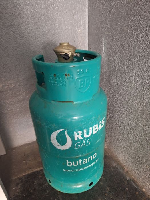 Bilha com gás e redutor BP