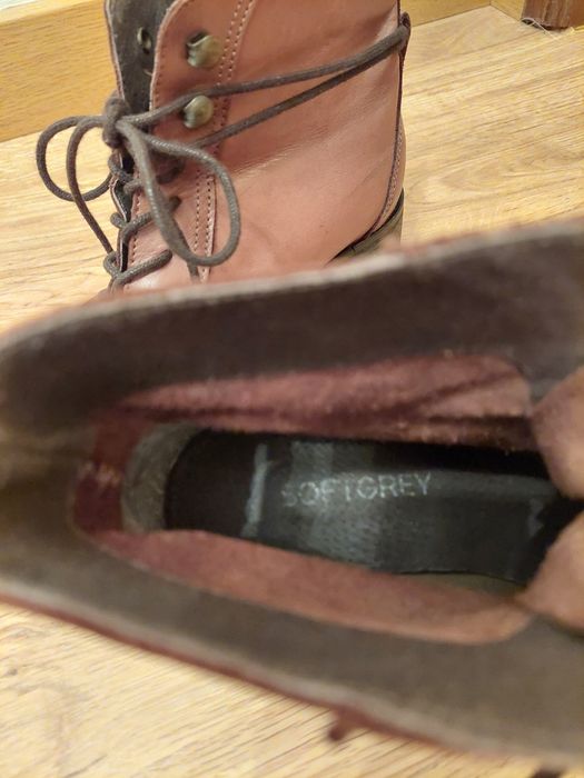 Botins castanhos