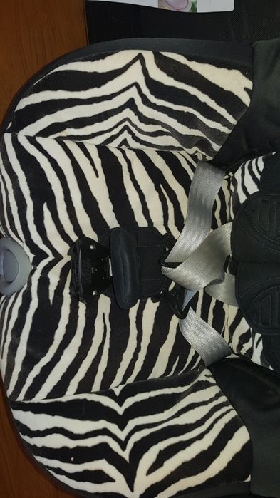Fotelik samochodowy Romer KING II LS SMART ZEBRA
