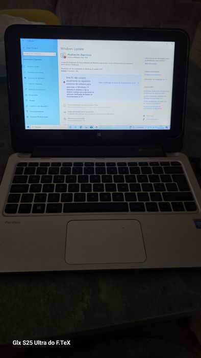 Portatil hp x360 usado com bateria viciada