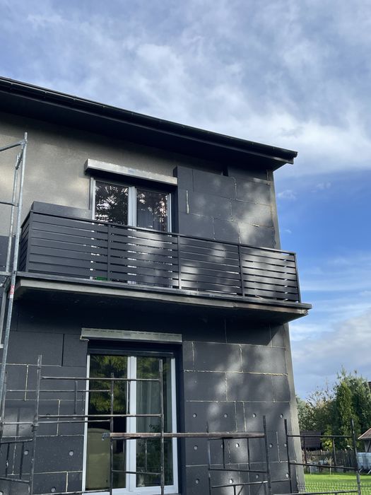 Balustrada balkonowa aluminiowa