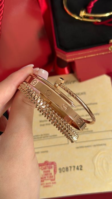 Браслети Love, цвях, Clash - каблучки