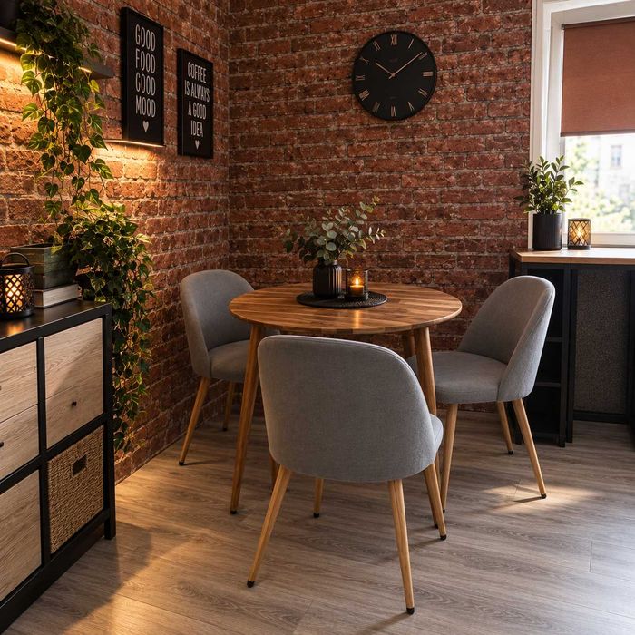 Stół okrągły Nackanas Ikea
