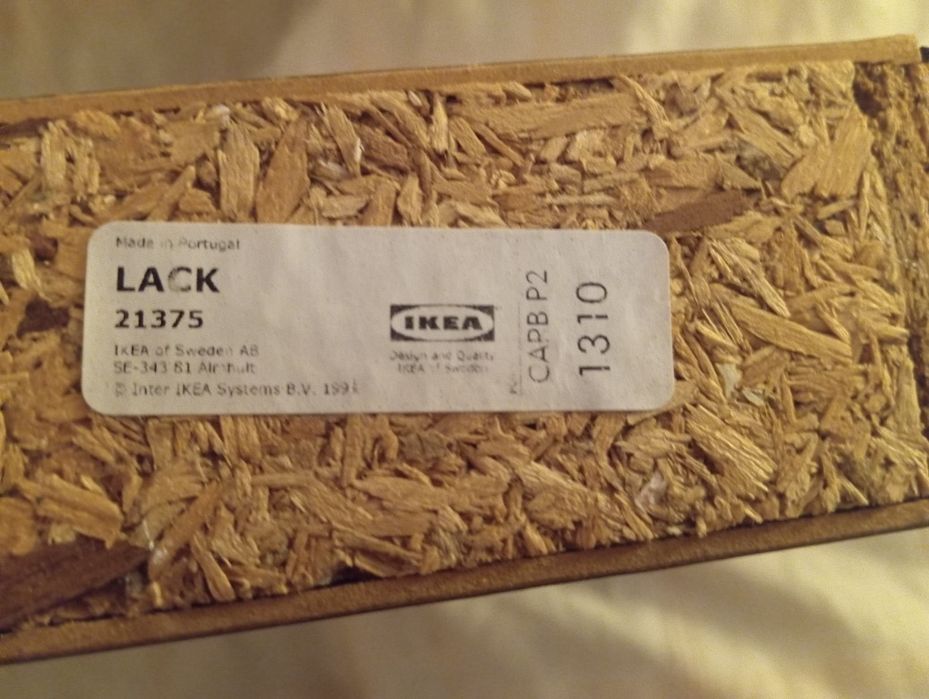 Prateleira IKEA “Lack” -  110x26 cm - cor preto