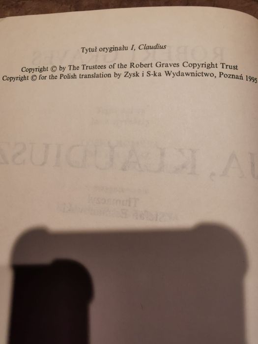 Robert Graves- Ja, Klaudiusz/ Klaudiusz i Messalina