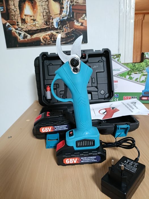 Секатор акумуляторний 2 акб ‼️ Сікатор Сучкоріз Гілкоріз Ножиці АКБ