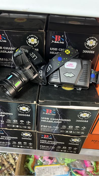 Lanterna de cabeça mais potente do mercado 3 baterias