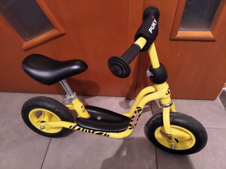 Rowerek biegowy puky. Biegowka - Rower żółty