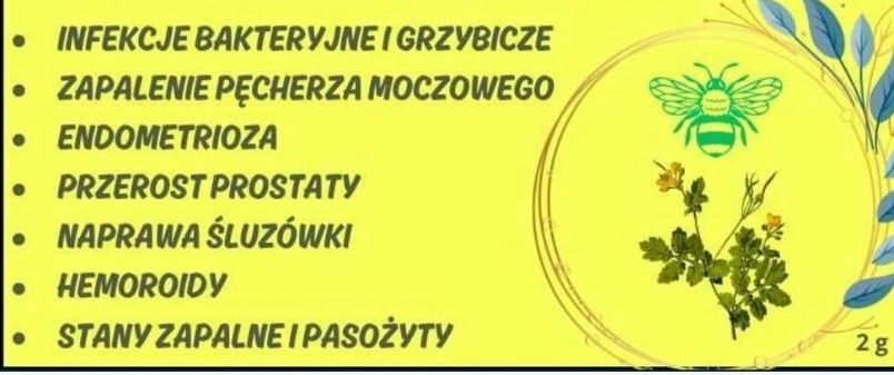 Czopki ziołowo- propolisowe. Naturalne