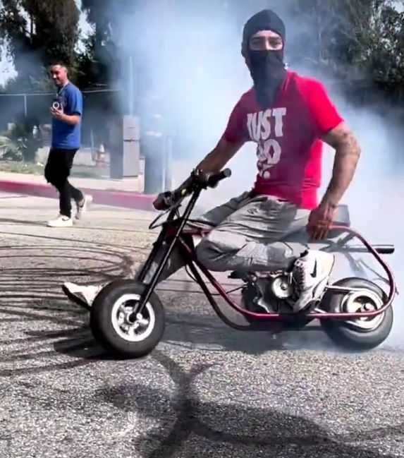 Rama hulajnoga mini chopper elektryczny