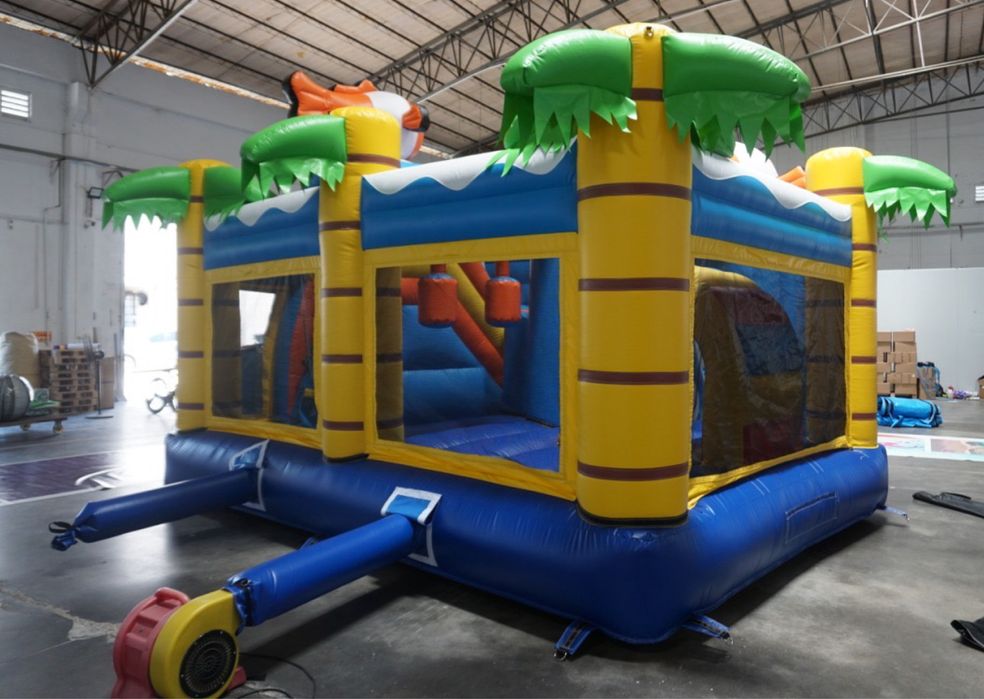 Insuflável peixes - PVC - novo