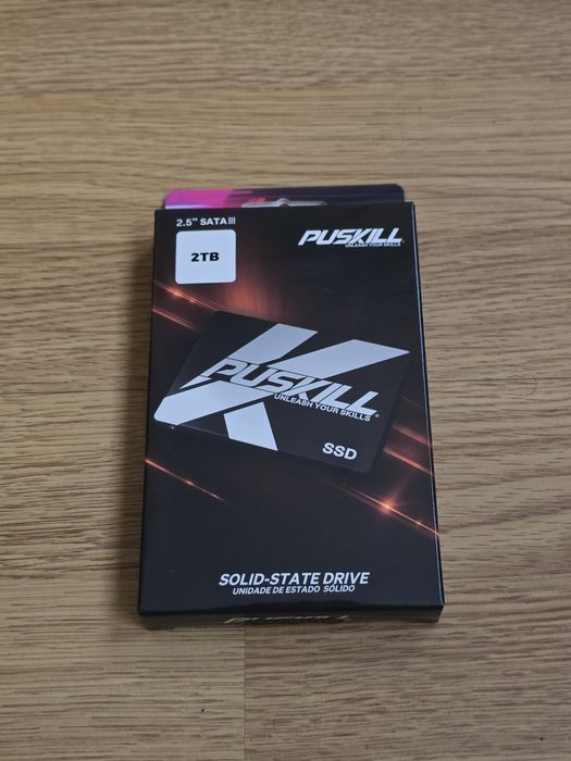 SSD PUSKILL 2TB 2.5" SATA III — великий об’єм для ПК та ноутбука