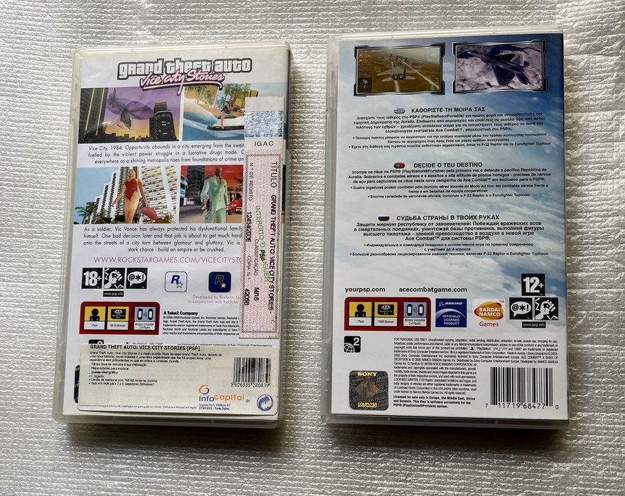 GTA: Vice City Stories // Ace Combat X