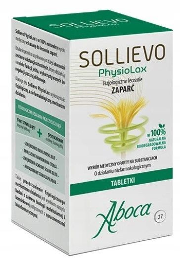 sollievo physiolax zaparcia aboca 27 tab.
