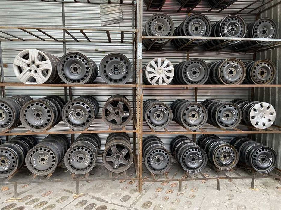 Felgi Stalowe 5x100 15'' Audi Seat Skoda Volkswagen Montaż Gratis !