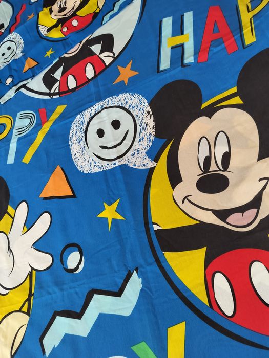 Capa edredom Mickey Azul
