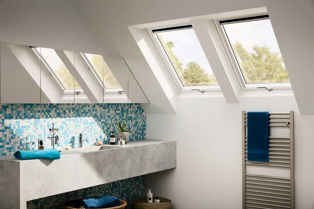 Okno dachowe VELUX GLU 0061B 78x118+kołnierz EDW 2000 "ciepły montaż"