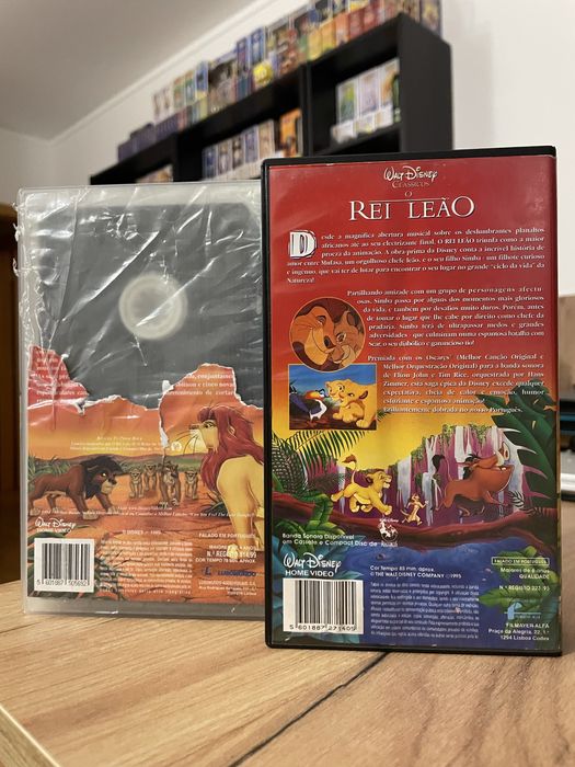 Conjunto VhS Rei Leão