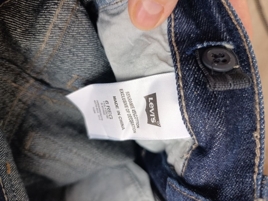 Spodnie Levis 514- Slim Straight Fit 5-6 lat rozmiar 110-116