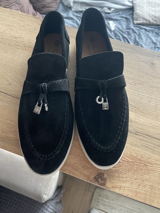 Лофери жіночі замшеві