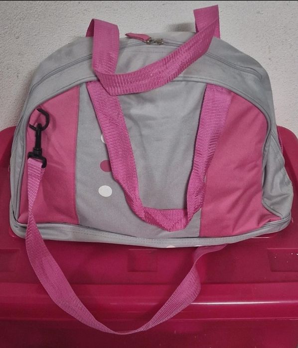 Patins Rosa + Acessórios da Decathlon