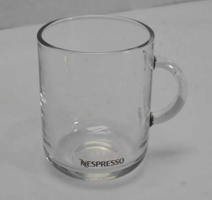 Caneca de café Nespresso Vertuo  vidro temperado transparente