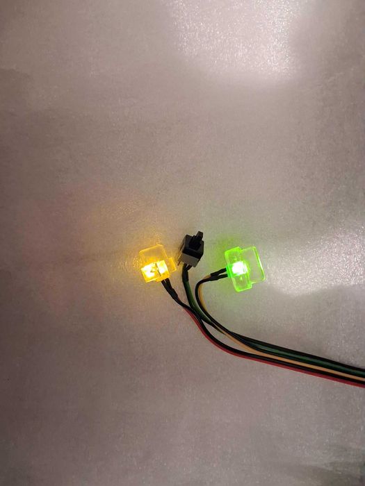 Diody i przycisk Sleep do obudowy PC AT RETRO HDD